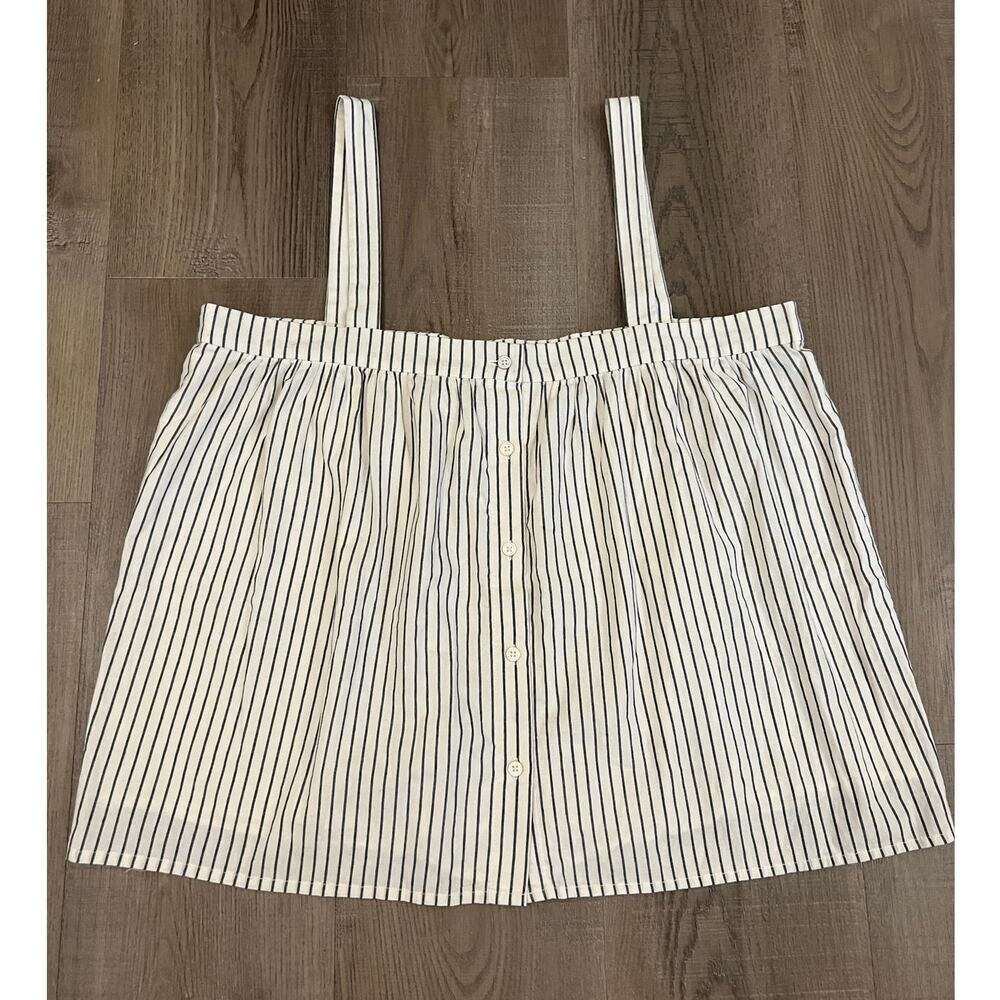 Jenni Kayne Striped Button Tank